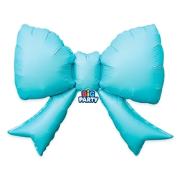 Palloncino Foil a Forma 43 x 55 cm Bow Celeste