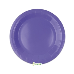 25 Piatti Ecolor Ø 24 cm Lavanda