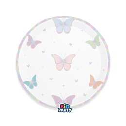 6 Piatti Ø 22 cm Butterfly