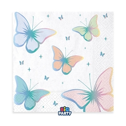 16 Tovaglioli 33 x 33 Butterfly