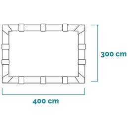 Intex Graphite Grey Panel 26396NP - Piscina fuori terra