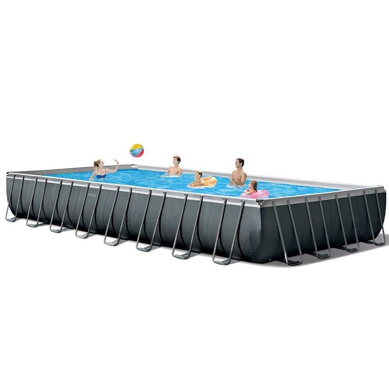Intex Ultra XTR Frame 26378NP - 975x488x132 cm - Piscina fuori terra + Kit Pulizia e Volleyball