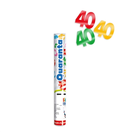 Cannon Sparacoriandoli 30 cm Quaranta Anni Metal