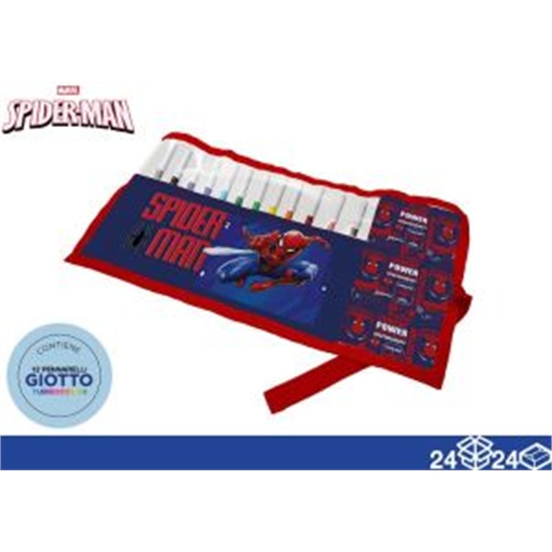 astuccio-roller-spiderman-20cm-12-turbo-color