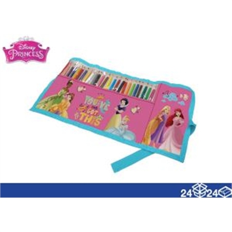 astuccio-roller-principesse-20cm-24-pastelli-scuola