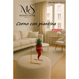 corno-rosso-con-piedistallo-24cm