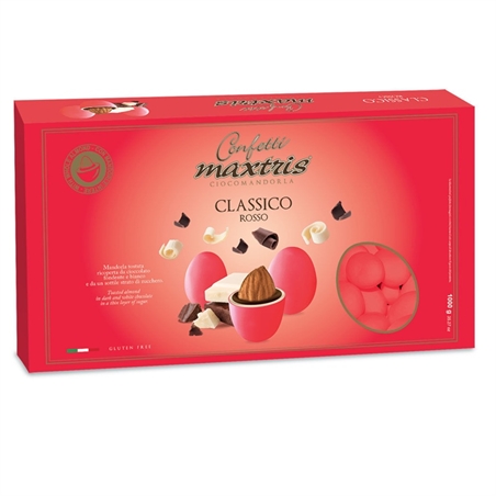 Confetti maxtris tenerezza al cioccolato classico rossi 1 kg
