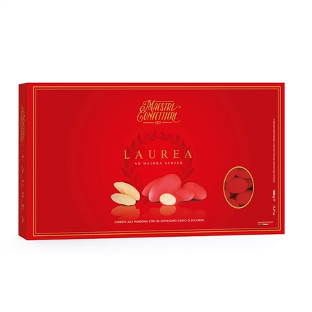 Confetti alla mandorla dolce sposa rossi 1 kg