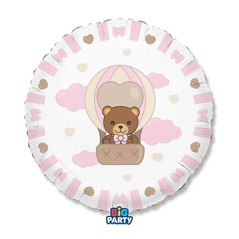palloncino-mylar-teddy-friends-thun-rosa-45cm