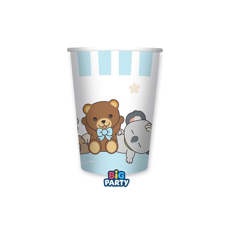 bicchieri-teddy-friends-thun-celeste-250cc-6-pezzi