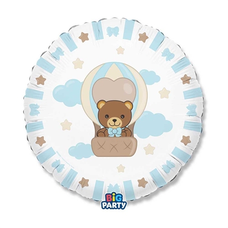 palloncino-teddy-friends-thun-celeste-45cm