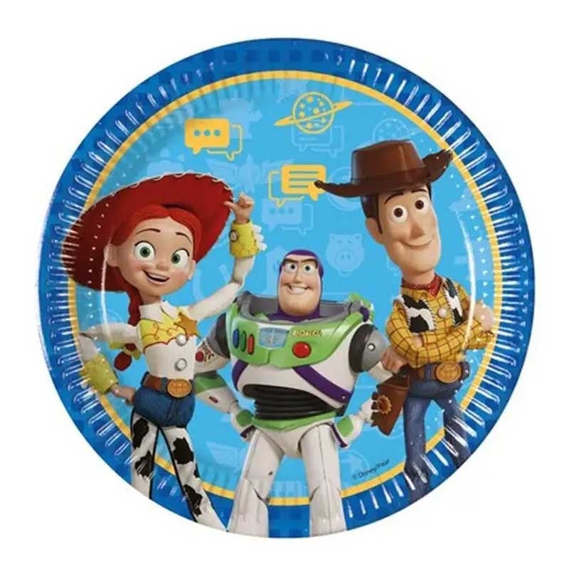 piatti-toy-story-5-23cm-8-pezzi