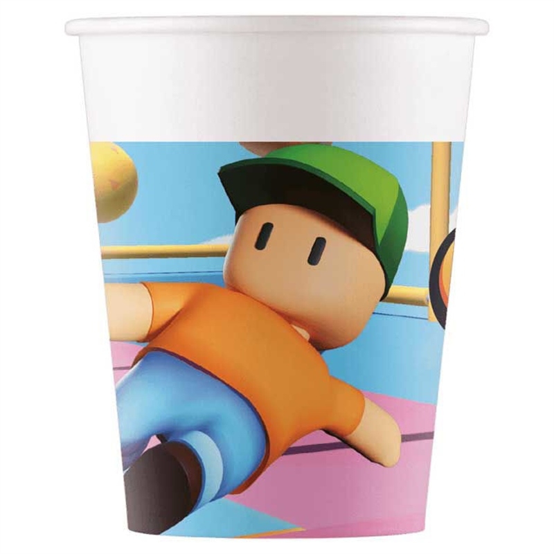 bicchieri-stumble-guys-200ml-8-pezzi