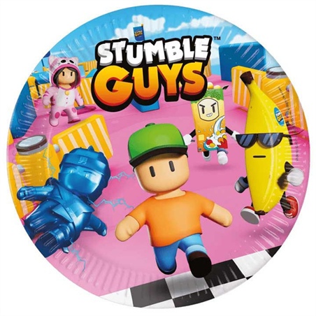 piatti-stumble-guys-23cm-8-pezzi