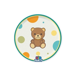 piatti-teddy-friends-thun-18cm-6-pezzi