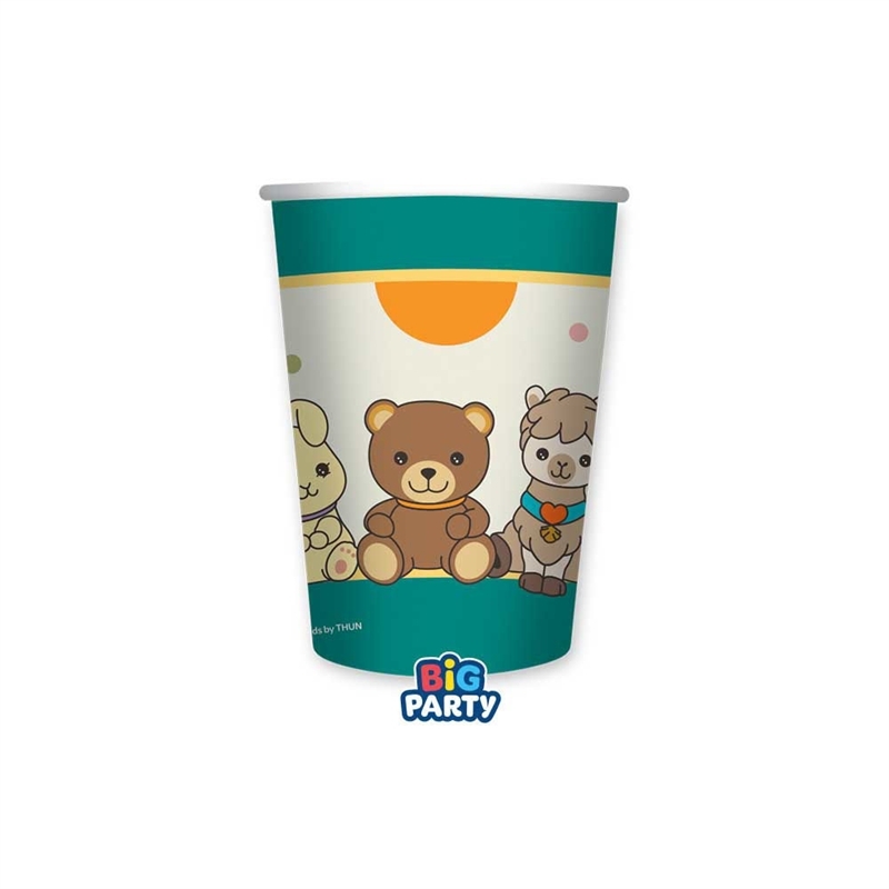 bicchieri-teddy-friends-thun-250cc-6-pezzi