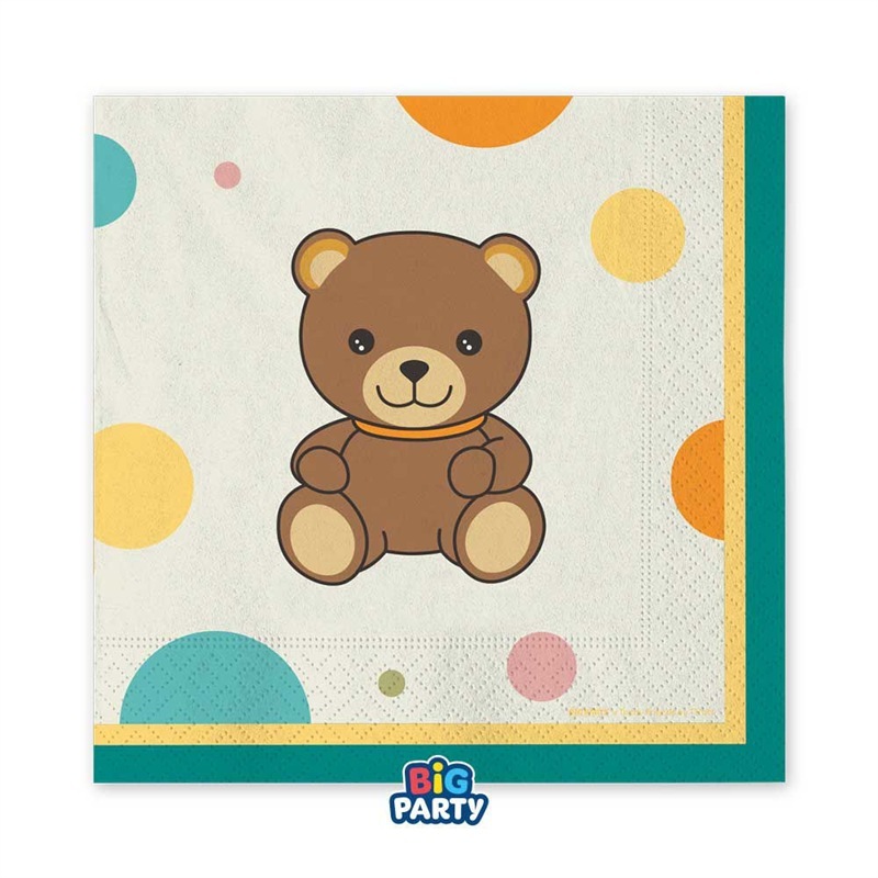 tovaglioli-teddy-friends-thun-33x33cm-16-pezzi
