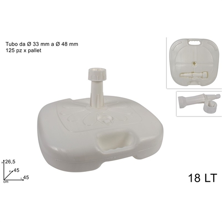 base-ombrellone-quadrata-bianca-18-litri-plastica