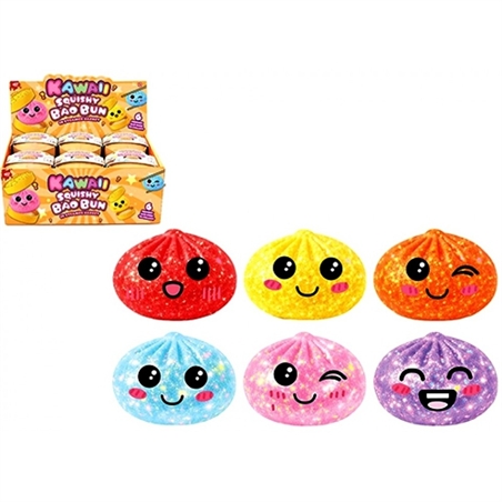 squishy-antistress-triton-x-bao-bun-glitter-con-cestino-slow-rise-5-5-cm