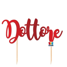 Cake Topper Italic cm.20x16 Dottore