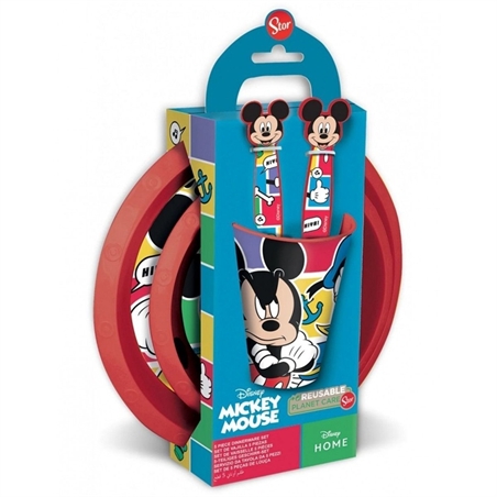 set-pranzo-topolino-disney-5-pezzi