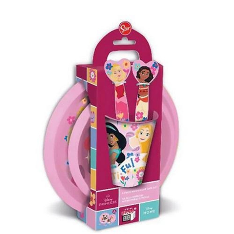 set-pranzo-principesse-disney-5-pezzi