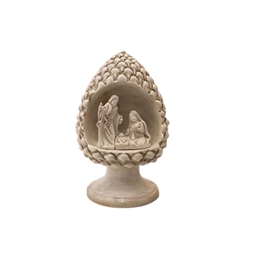 pigna-antichizzata-con-nativita-18-cm