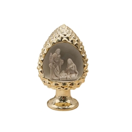pigna-antichizzata-oro-con-nativita-18-cm