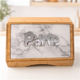 porta-pane-bamboo-effetto-marmo-argento