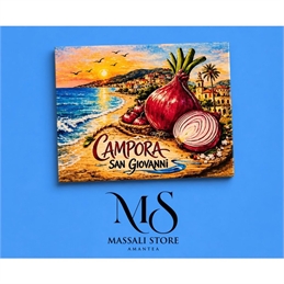 <h2>Magnete souvenir di Campora San Giovanni in Calabria da 6 × 8 cm</h2>