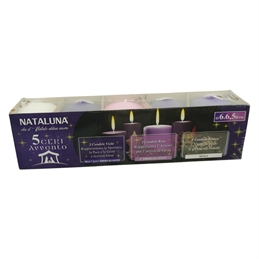 set-5-candele-avvento-diametro-5x65-cm