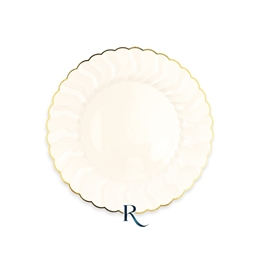 6-piatti-fondi-plastica-riutilizzabili-shell-ivory-gold-18-cm