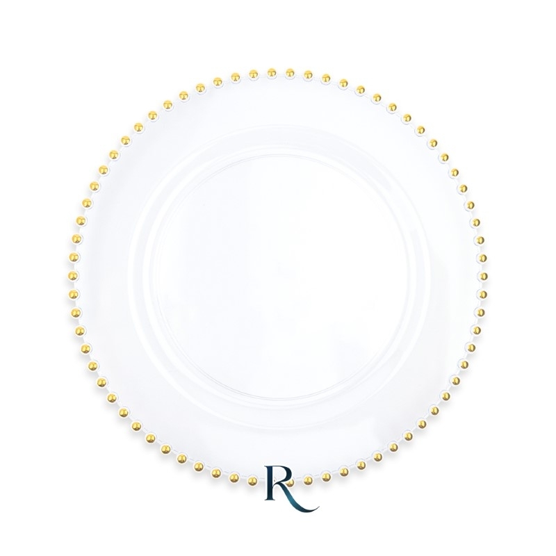 6-piatti-plastica-riutilizzabili-golden-drops-crystal-23-cm