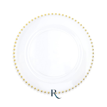 6-piatti-plastica-riutilizzabili-golden-drops-crystal-23-cm