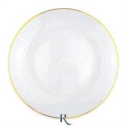 6-piatti-plastica-riutilizzabili-texture-crystal-gold-25-cm