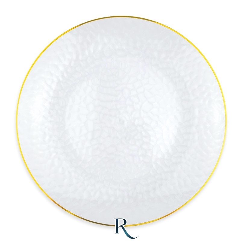 6-piatti-plastica-riutilizzabili-texture-crystal-gold-25-cm