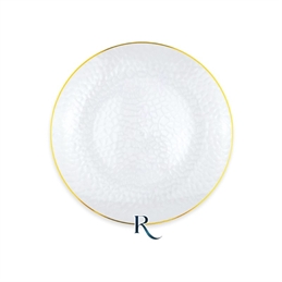 6-piatti-plastica-riutilizzabili-texture-crystal-gold-18-cm