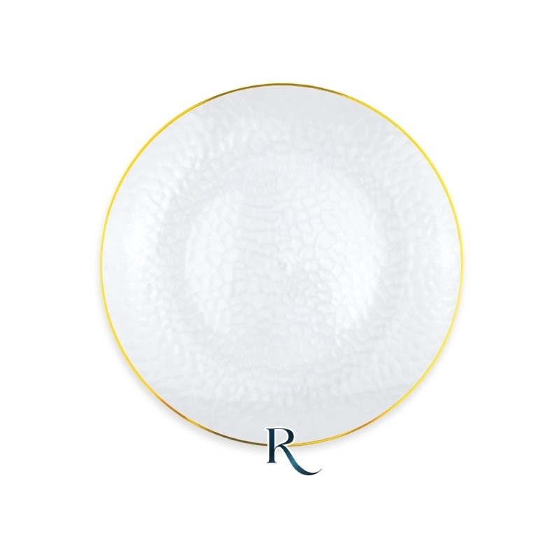 6-piatti-plastica-riutilizzabili-texture-crystal-gold-18-cm