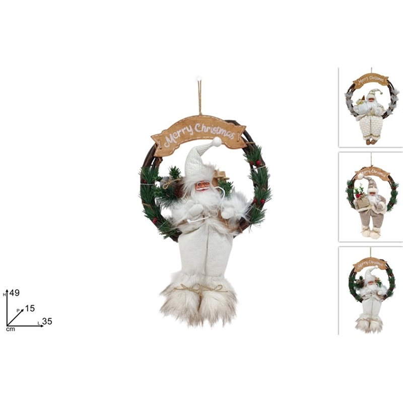 dietroporta-babbo-natale-decoro-bianco-35-cm