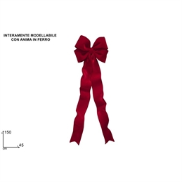 fiocco-natalizio-velluto-bordeaux-45x150-cm-anima-ferro