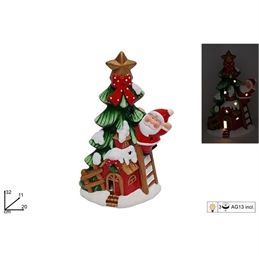 decorazione-albero-babbo-natale-luce-32-cm