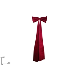 fiocco-natalizio-effetto-velluto-bordeaux-63x180-cm
