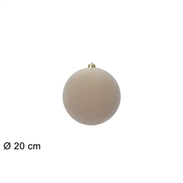 palla-natale-floccata-beige-20-cm