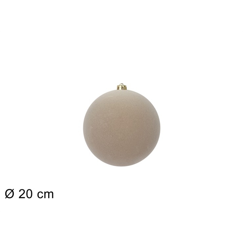palla-natale-floccata-beige-20-cm