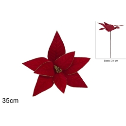 stelo-fiore-natalizio-rosso-effetto-velluto-glitter-35-cm