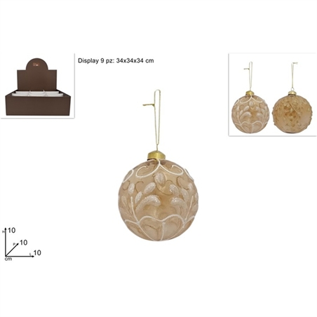 palla-natale-vetro-trasparente-oro-glitter-10-cm