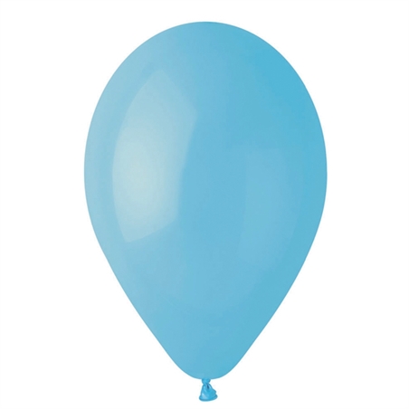 Palloncini in Lattice 10'' Medium Celeste Baby 25 pezzi