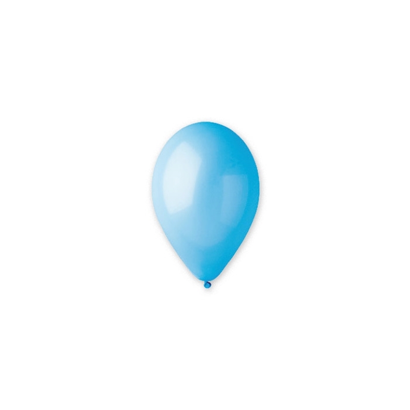 Palloncini in Lattice 10'' Medium Celeste 25 pezzi