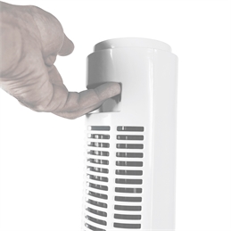 BIANCO VENTILATORE A TORRETTA CON TIMER
