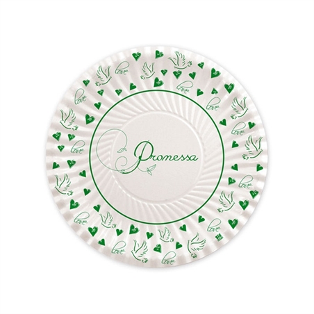 Piatti 18 cm promessa love 10 pz